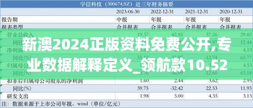 新澳2024正版资料免费公开,专业数据解释定义_领航款10.524