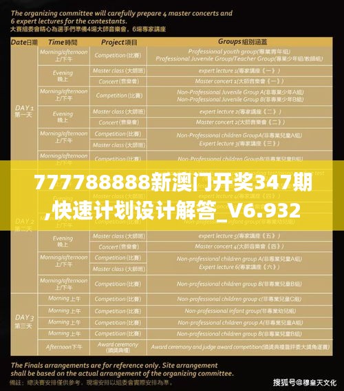 777788888新澳门开奖347期,快速计划设计解答_V6.932