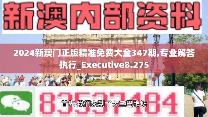 2024新澳门正版精准免费大全347期,专业解答执行_Executive8.275