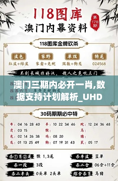 澳门三期内必开一肖,数据支持计划解析_UHD7.766