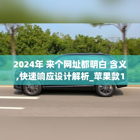 2024年 来个网址都明白 含义,快速响应设计解析_苹果款13.166