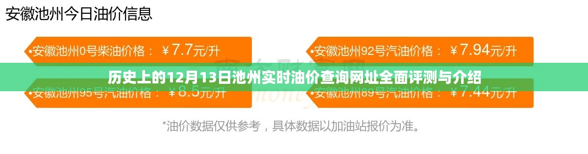 历史上的12月13日，池州实时油价查询网址全面解析与介绍