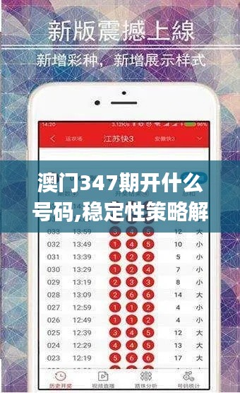 澳门347期开什么号码,稳定性策略解析_soft10.837