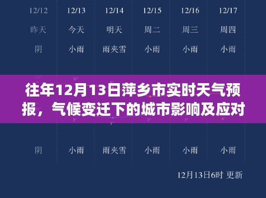 萍乡市气候变迁下的天气预报影响及应对策略论述，城市应对观点与实时天气预报分析