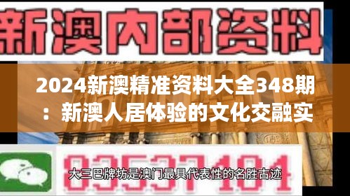 2024新澳精准资料大全348期：新澳人居体验的文化交融实例