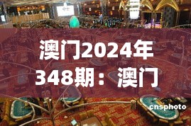 澳门2024年348期：澳门博彩业的可持续发展策略