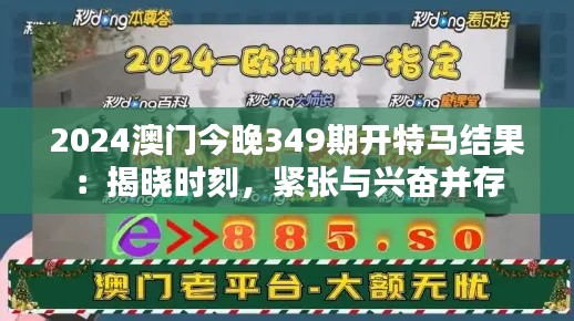 2024澳门今晚349期开特马结果：揭晓时刻，紧张与兴奋并存