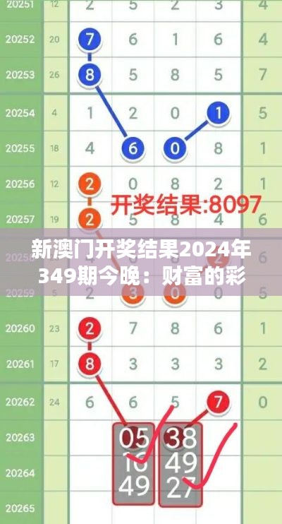 新澳门开奖结果2024年349期今晚：财富的彩排