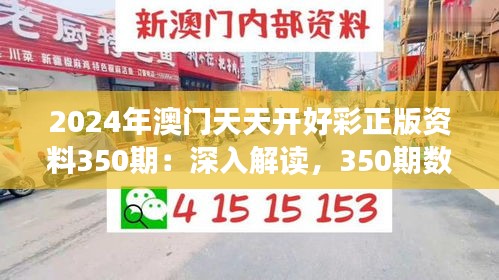 2024年澳门天天开好彩正版资料350期：深入解读，350期数据助力智慧彩民