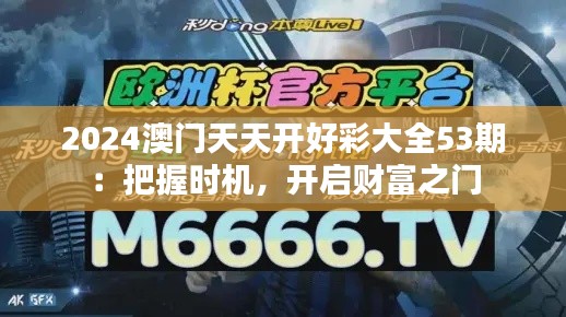 2024澳门天天开好彩大全53期：把握时机，开启财富之门