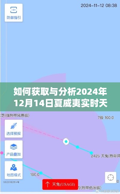 获取并分析夏威夷实时天气预报的详细步骤指南（以2024年12月14日为例）