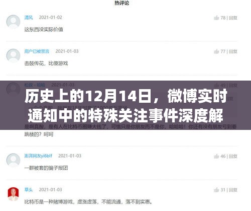 历史上的特殊关注事件深度解析，微博实时通知回顾与解析（12月14日篇）