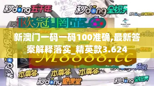 新澳门一码一码100准确,最新答案解释落实_精英款3.624