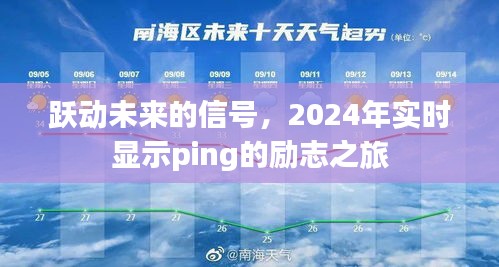 励志之旅，跃动未来的信号，实时显示ping的2024展望