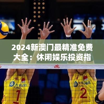 2024新澳门最精准免费大全：休闲娱乐投资指南解析