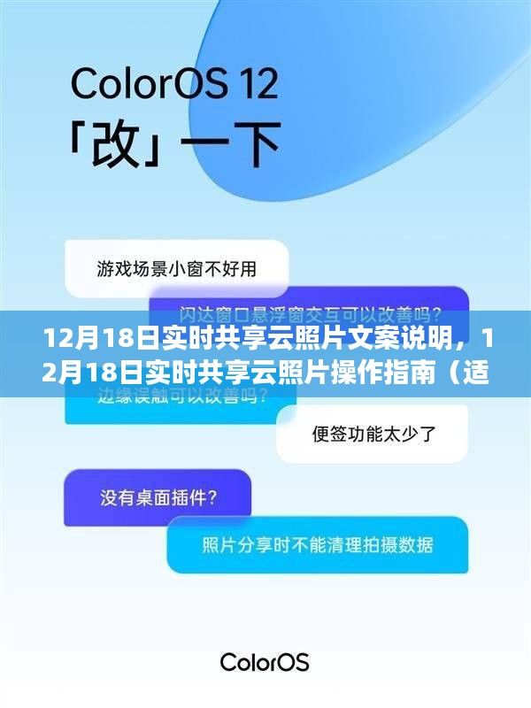 12月18日实时共享云照片，操作指南与文案说明，初学者与进阶用户适用