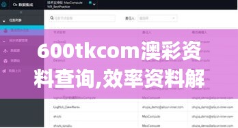 600tkcom澳彩资料查询,效率资料解释落实_限量版9.733