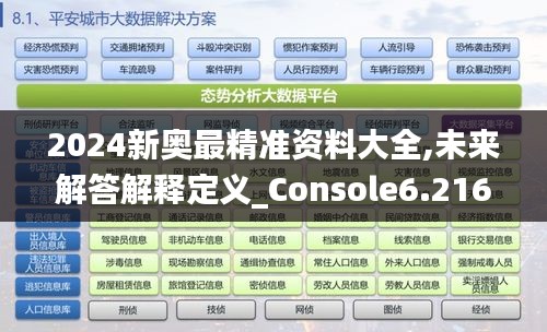 2024新奥最精准资料大全,未来解答解释定义_Console6.216