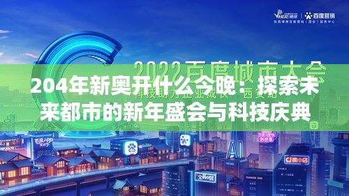 204年新奥开什么今晚：探索未来都市的新年盛会与科技庆典