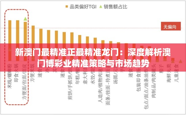 新澳门最精准正最精准龙门：深度解析澳门博彩业精准策略与市场趋势