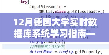 德国大学实时数据库系统学习指南，初学者与进阶者的综合指南（12月版）