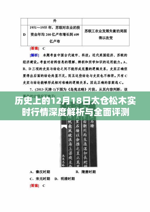 太仓松木实时行情深度解析与全面评测，历史视角的12月18日回顾