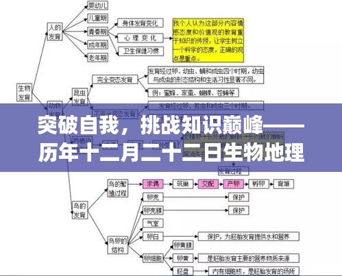 突破自我，挑战知识巅峰——历年十二月二十二日生物地理实时题库App的励志探索之旅