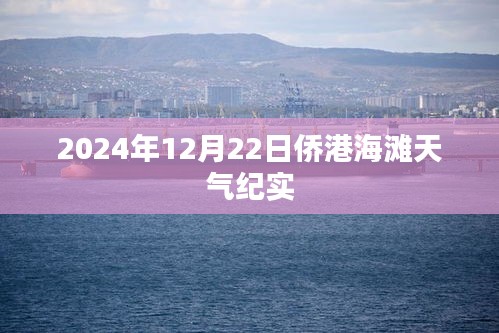 侨港海滩冬日纪实，2024年12月22日的天气与风情