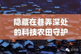 农作物实时监测的奇妙之旅，科技农田守护者的巷弄深处故事