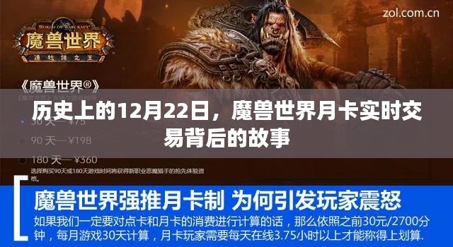 魔兽世界月卡实时交易背后的故事，历史回顾与揭秘