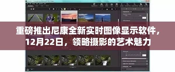 重磅发布，尼康全新实时图像显示软件，领略摄影艺术魅力的绝佳时刻（12月22日）