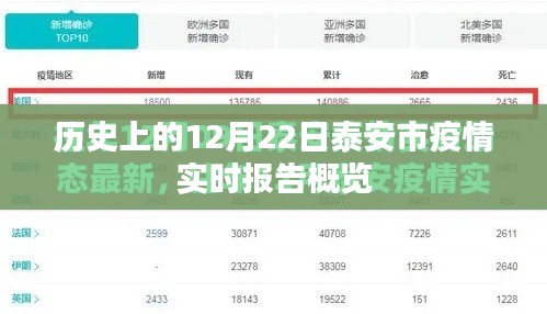 泰安市疫情实时报告概览，历史视角的12月22日回顾