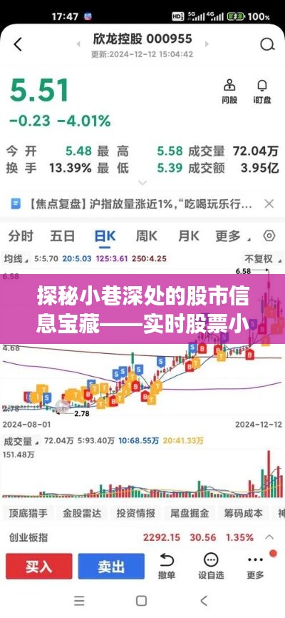 探秘小巷深处的股市信息宝藏，实时股票资讯小站