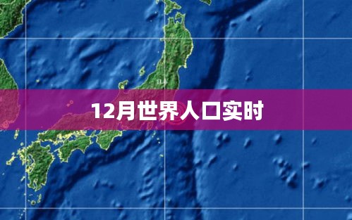 全球人口实时数据更新，最新人口增长趋势分析