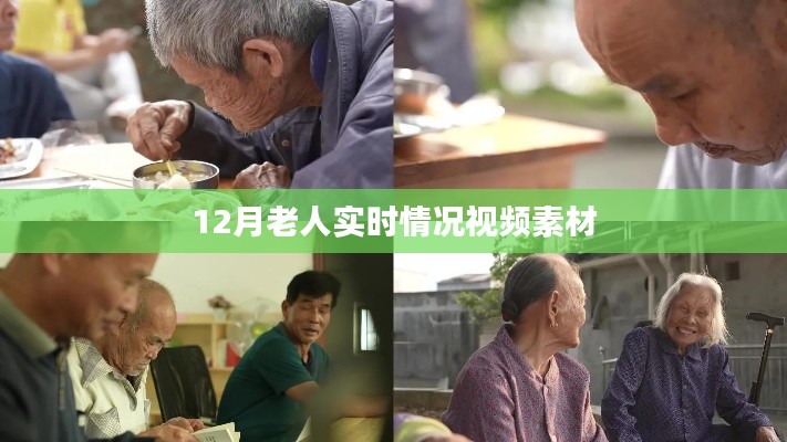 12月老人生活实录，实时视频素材分享