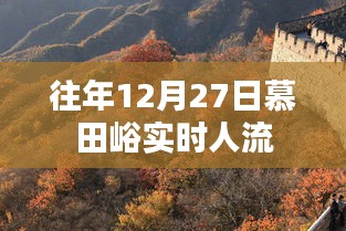 慕田峪长城往年12月27日实时游客量统计