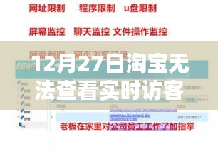 淘宝无法查看实时访客，原因解析与解决方案探讨