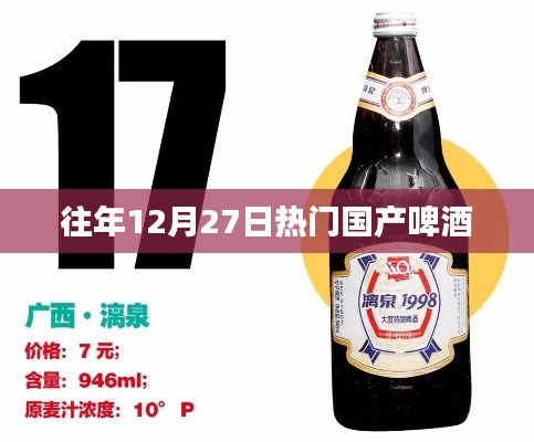 往年12月27日热门国产啤酒盘点