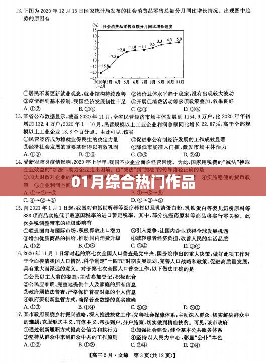 精选热门作品，一月精彩回顾