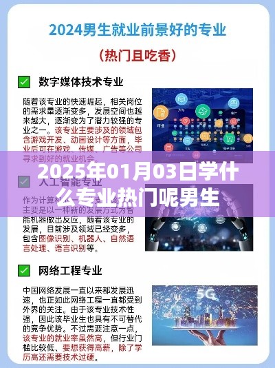 2025年热门男生专业选择趋势分析